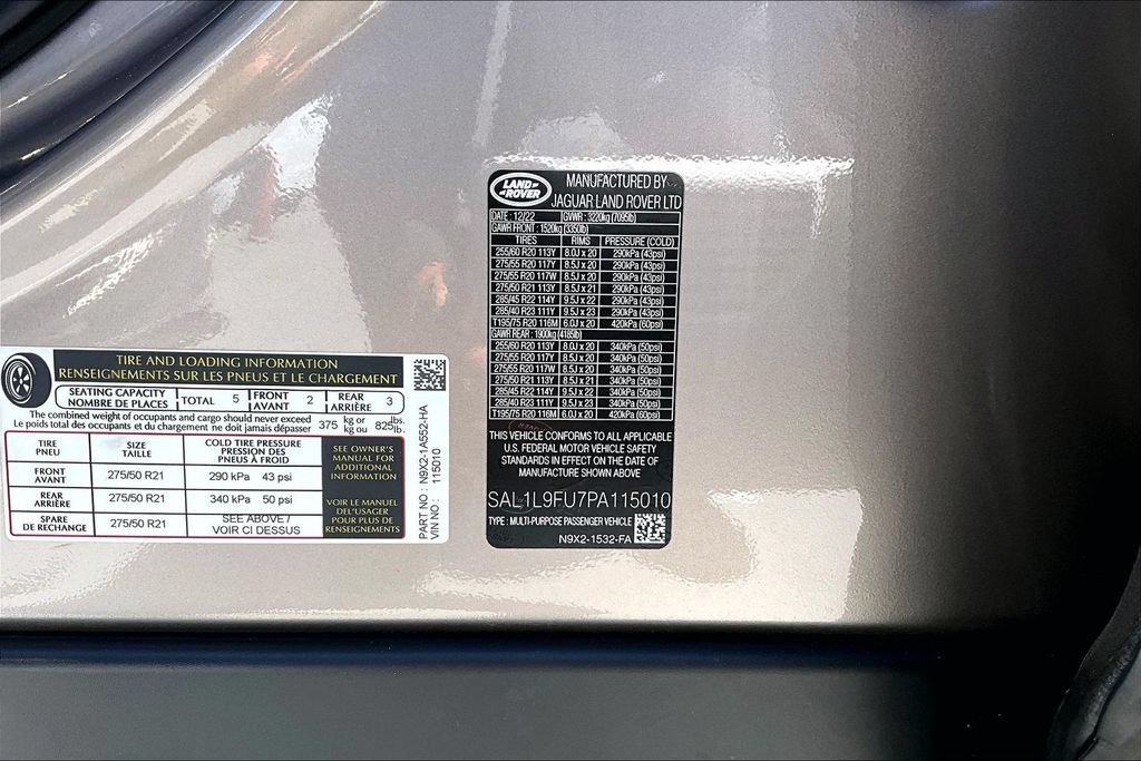 Certified 2023 Land Rover Range Rover Sport SE Dynamic AWD/4WD image 17