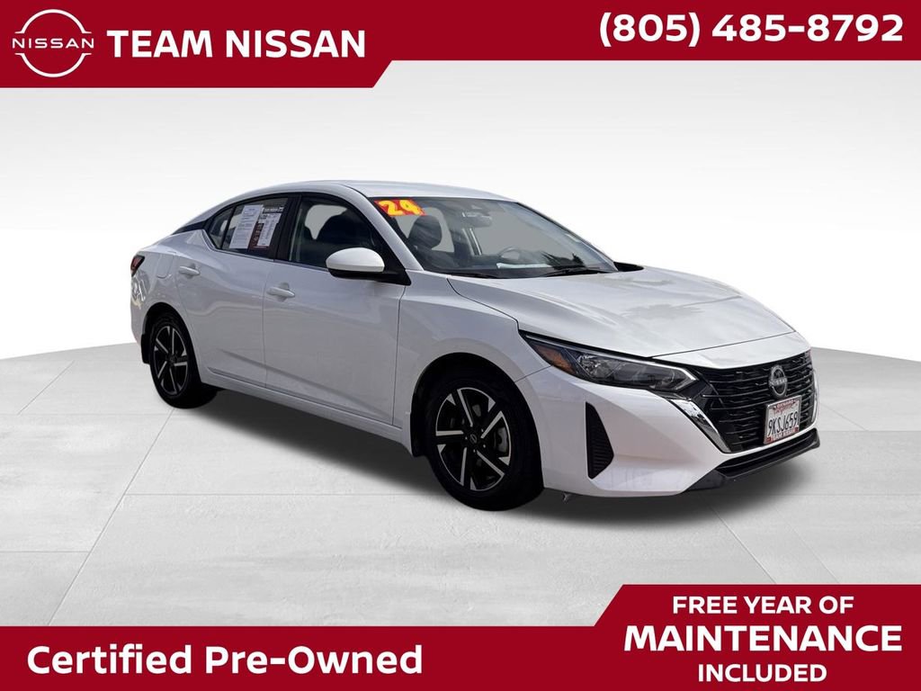 Certified 2024 Nissan Sentra SV w/ All-Weather Package