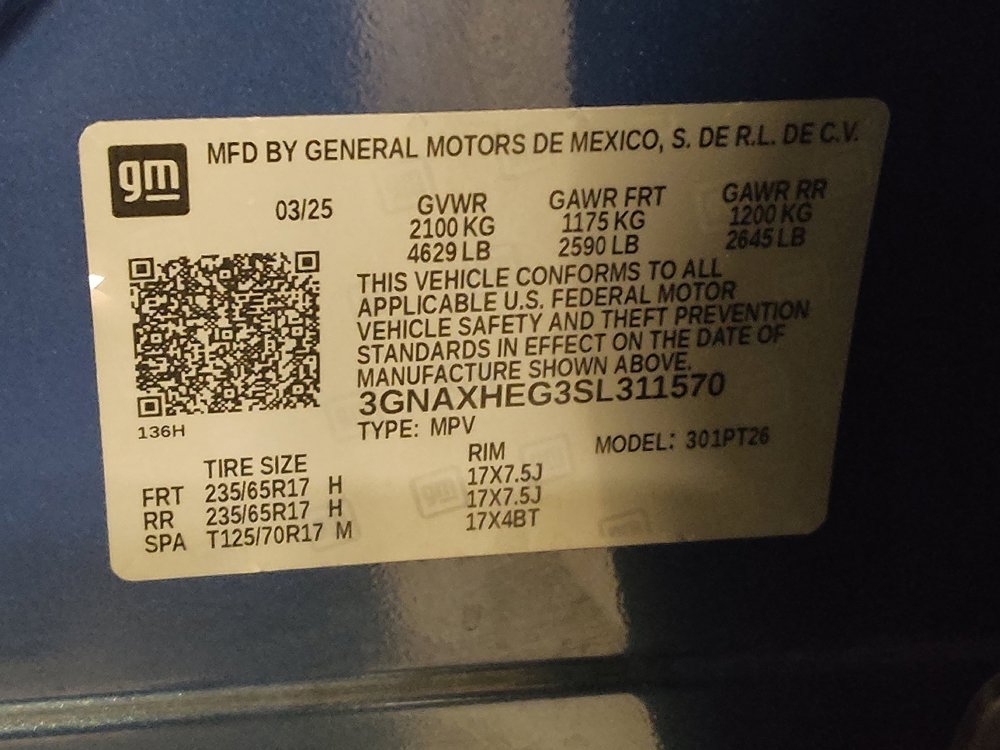 Used 2025 Chevrolet Equinox LT w/ Convenience Package II image 33