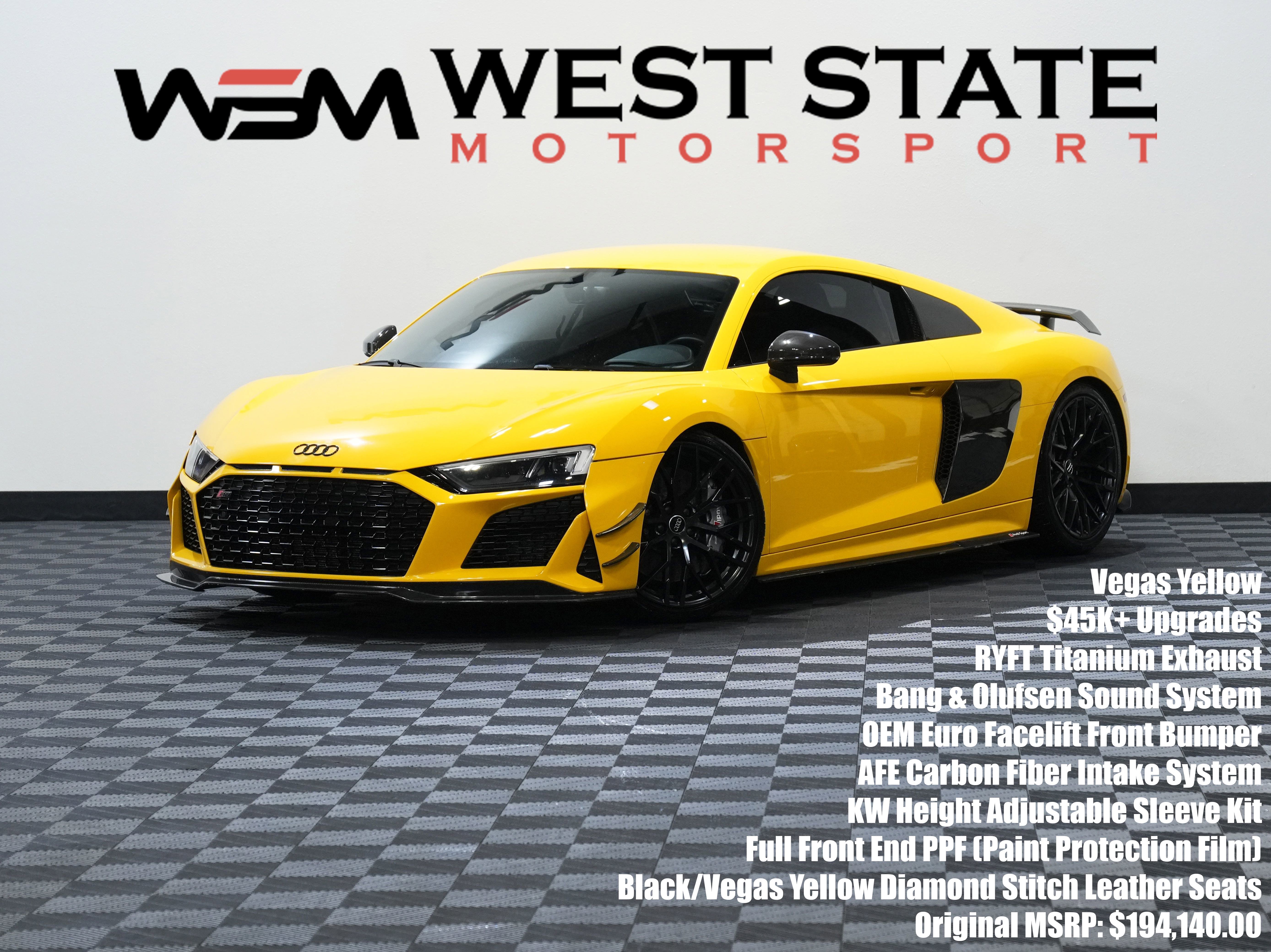 Used 2017 Audi R8 V10 plus