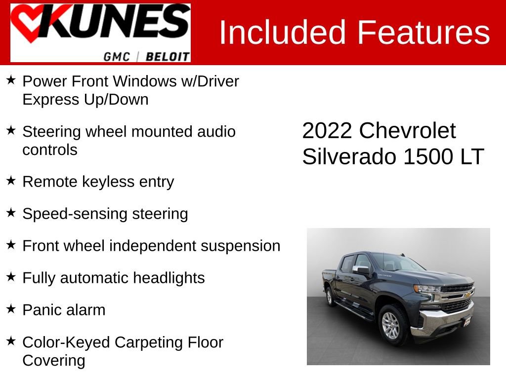 Used 2022 Chevrolet Silverado 1500 LT image 3
