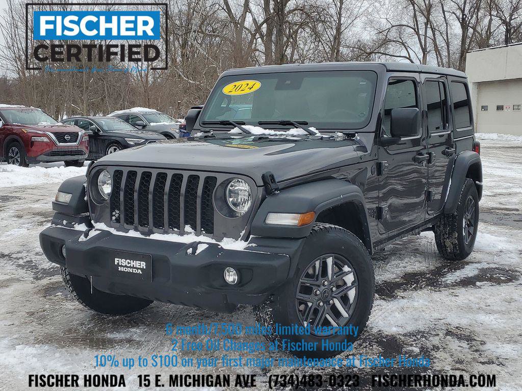 Used 2024 Jeep Wrangler Sport S video 1