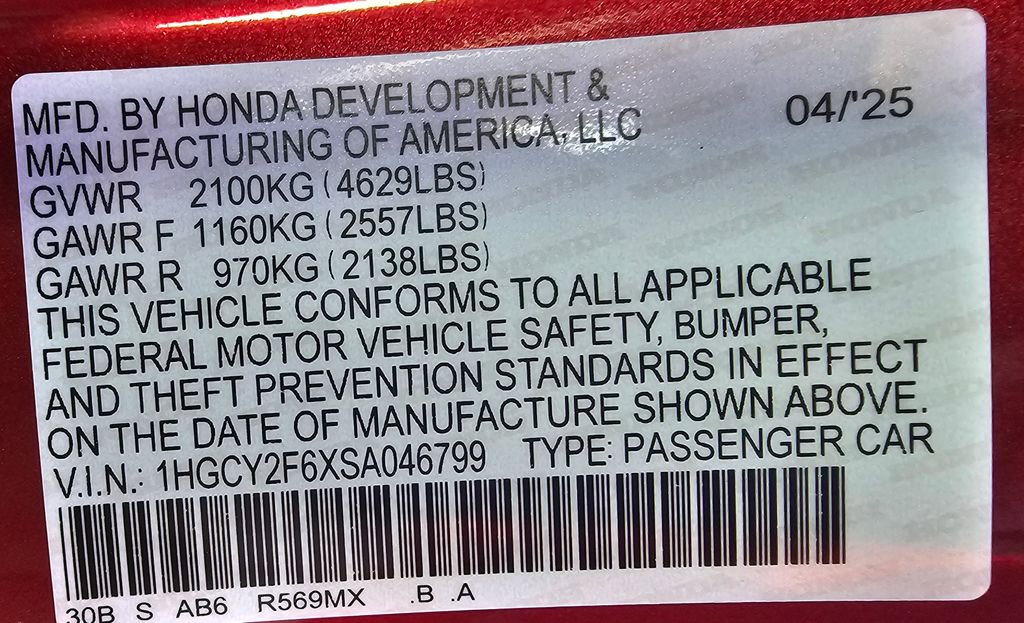 Used 2025 Honda Accord EX-L image 25