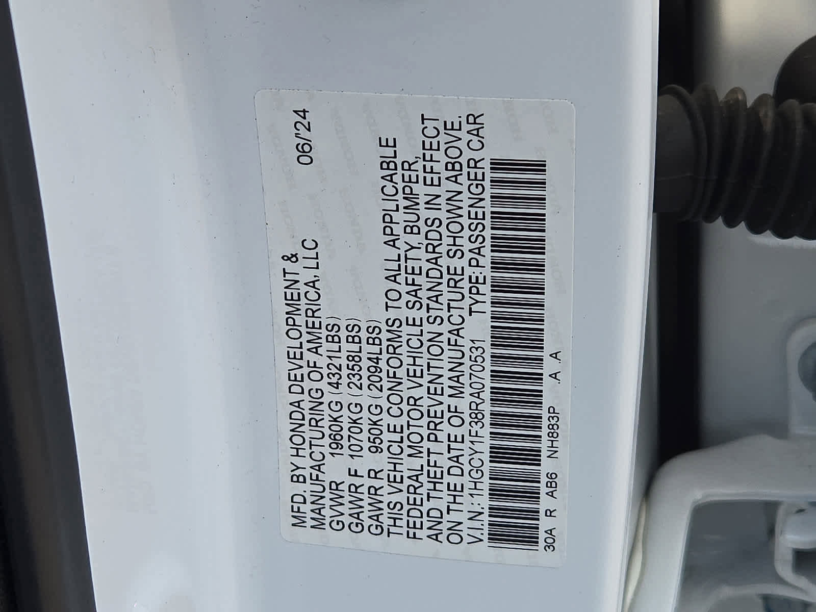 Used 2024 Honda Accord EX image 29