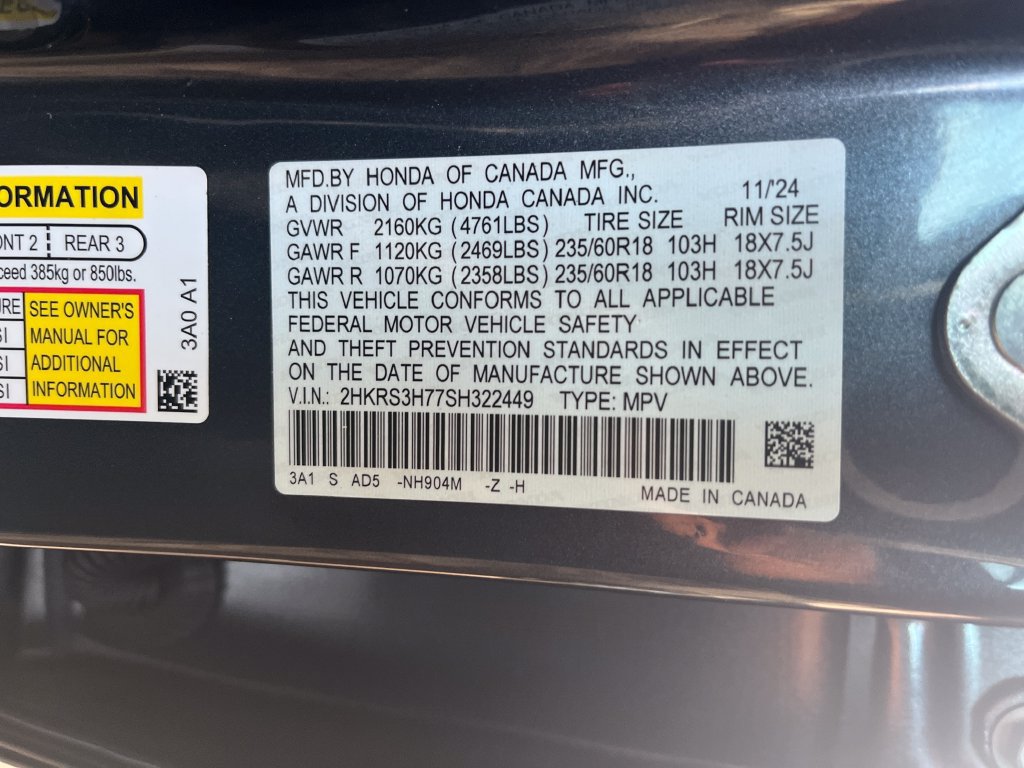 Certified 2025 Honda CR-V EX-L image 17