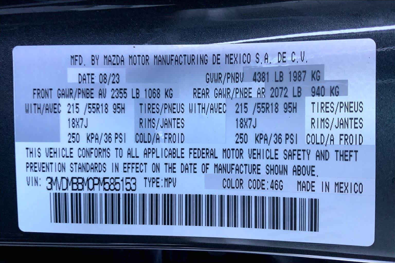 Used 2023 MAZDA CX-30 AWD 2.5 S w/ Select Package image 34