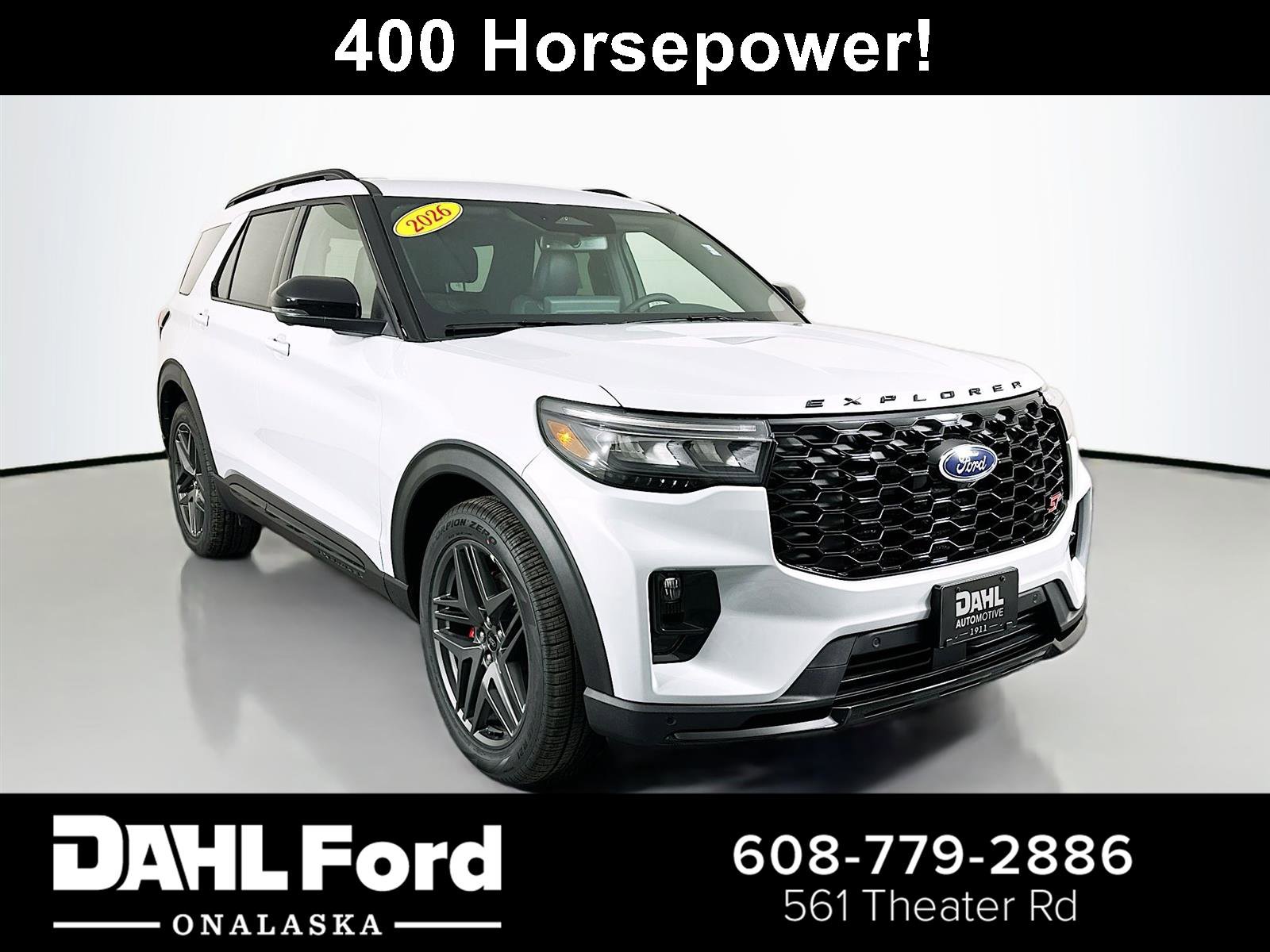 New 2026 Ford Explorer ST w/ Sun And Sound Package image 1