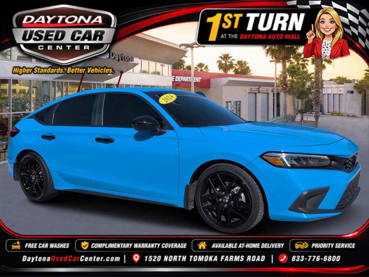 Used 2024 Honda Civic Sport image 1