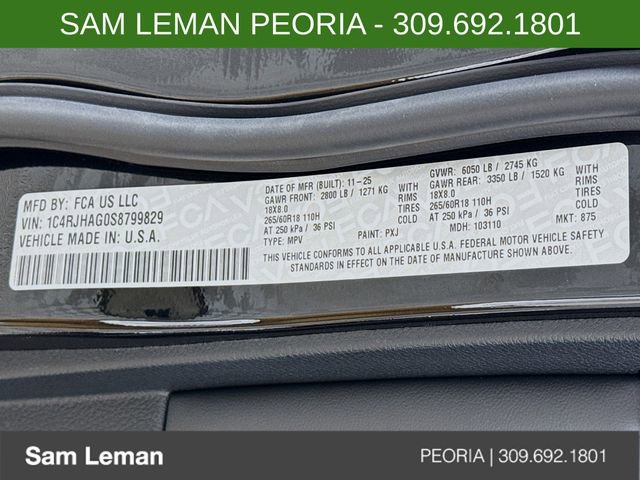 New 2025 Jeep Grand Cherokee Laredo X image 29