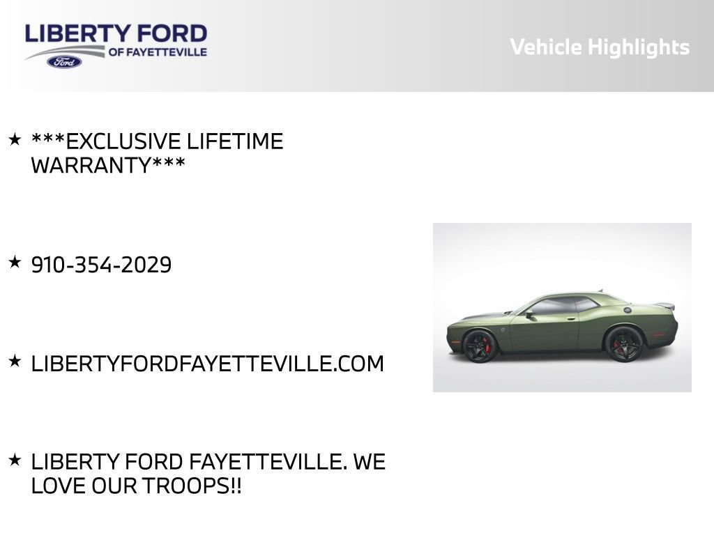 Used 2022 Dodge Challenger SRT Hellcat w/ Plus Package RWD image 5