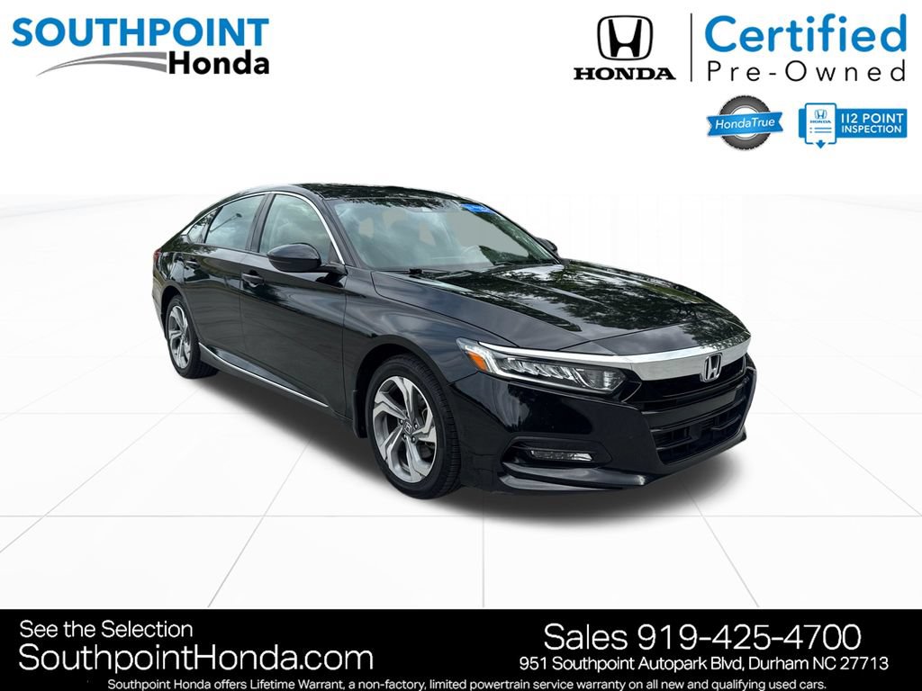 Certified 2019 Honda Accord EX-L