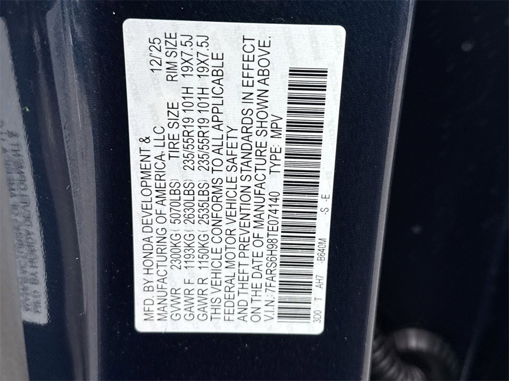 New 2026 Honda CR-V Sport Touring image 27