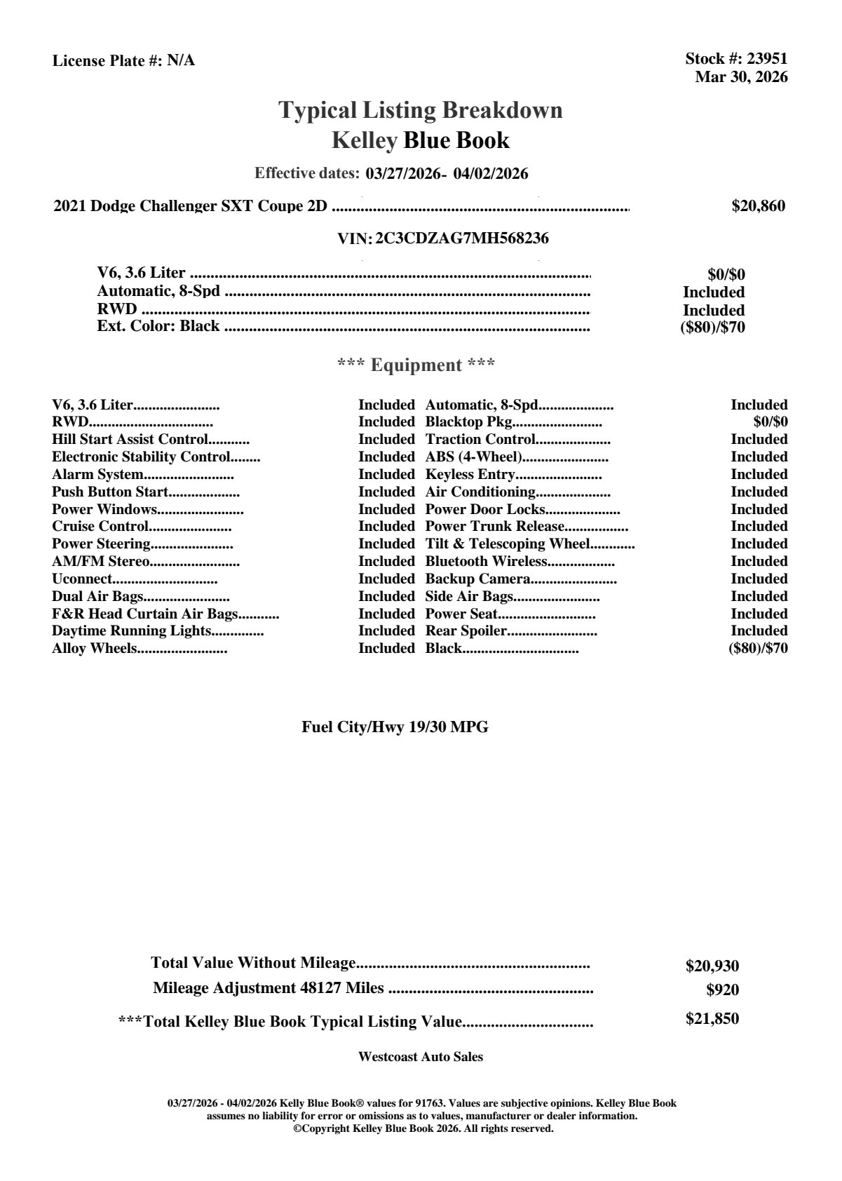 Used 2021 Dodge Challenger SXT image 4