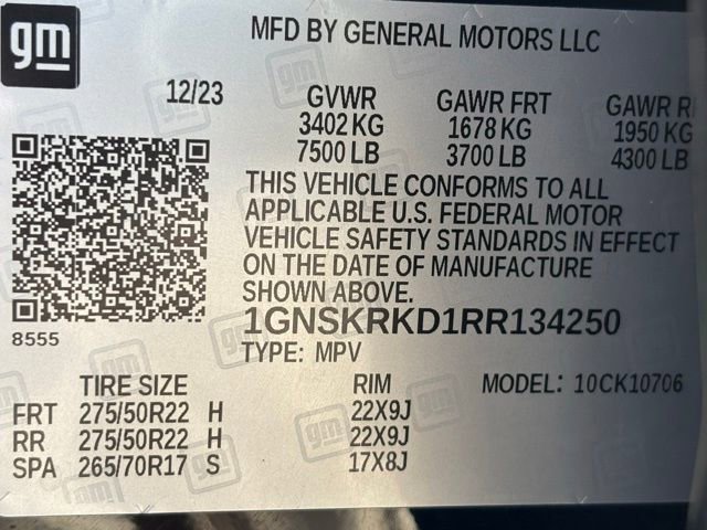 Used 2024 Chevrolet Tahoe RST w/ Luxury Package image 30