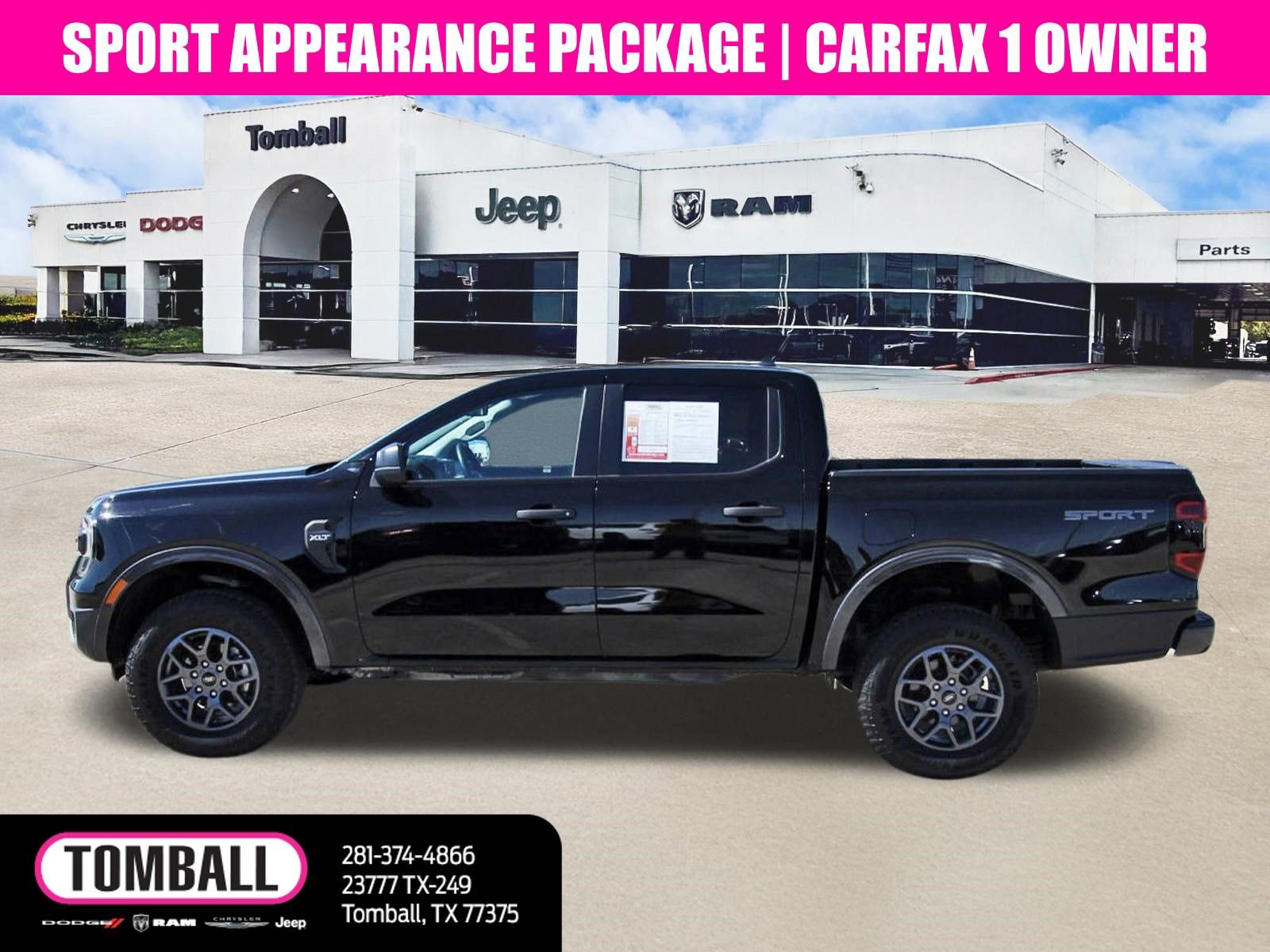 Used 2024 Ford Ranger XLT w/ Trailer Tow Package image 4