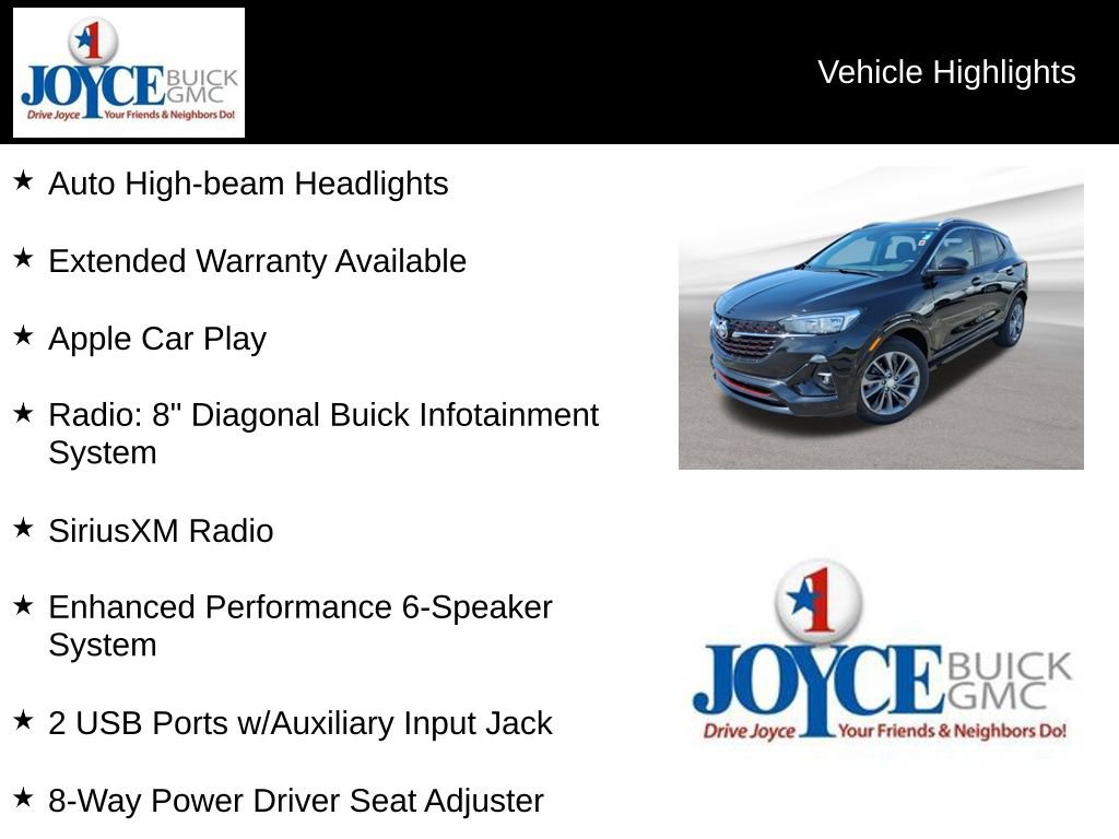 Certified 2023 Buick Encore GX Select w/ Sport Touring Package FWD image 25
