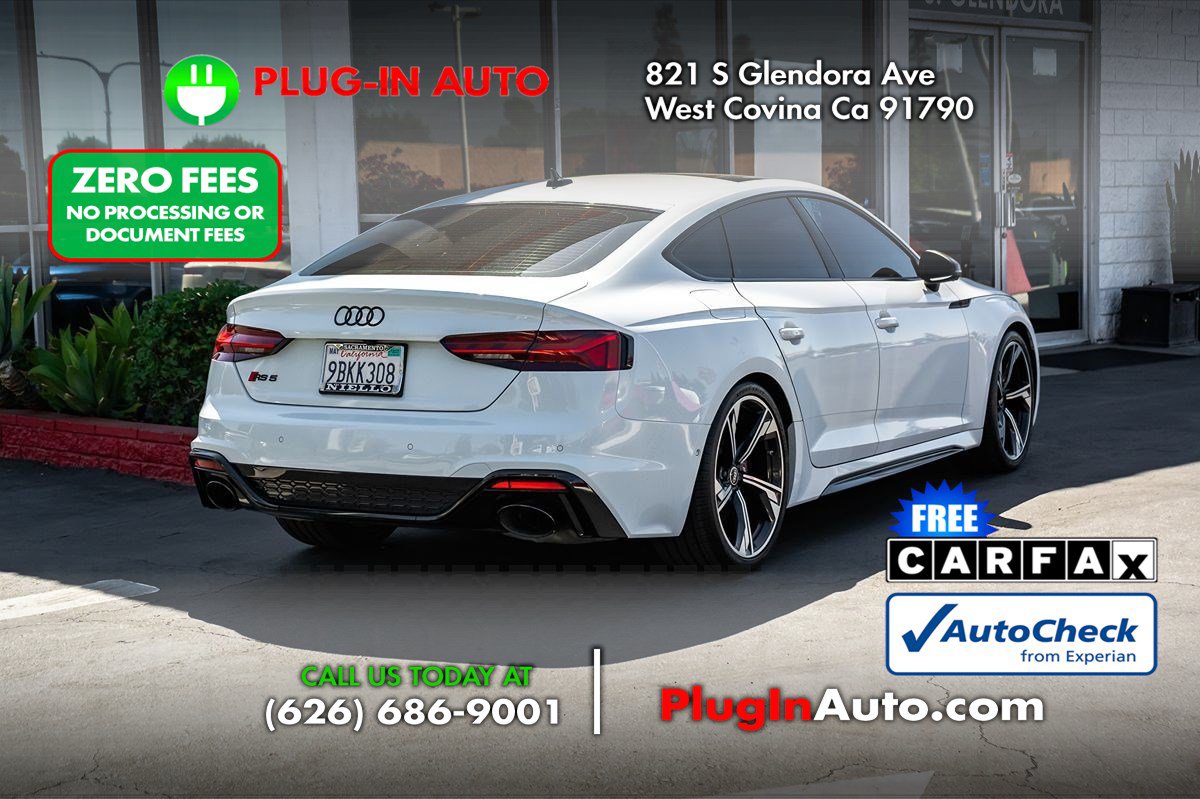 Used 2022 Audi RS 5 Sportback w/ Black Optic Carbon Package AWD/4WD image 4