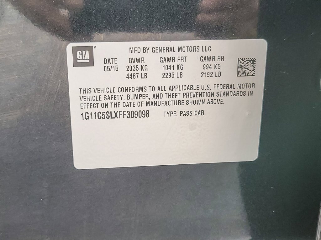 Used 2015 Chevrolet Malibu LT w/ Power Convenience Package image 21