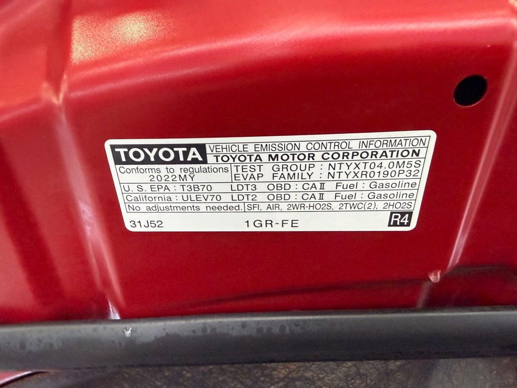 Used 2022 Toyota 4Runner TRD Sport w/ Technology Package RWD image 33