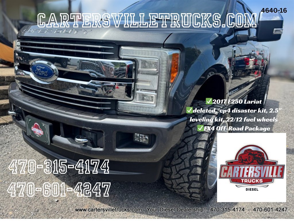 Used 2017 Ford F250 Lariat w/ Chrome Package AWD/4WD image 1