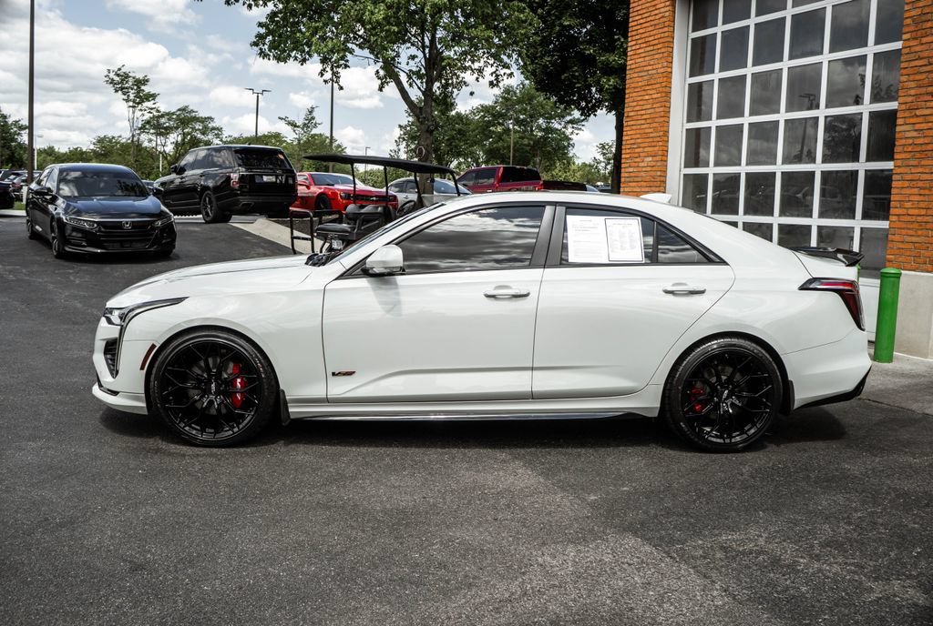 Used 2022 Cadillac CT4 V w/ Navigation Package RWD image 41