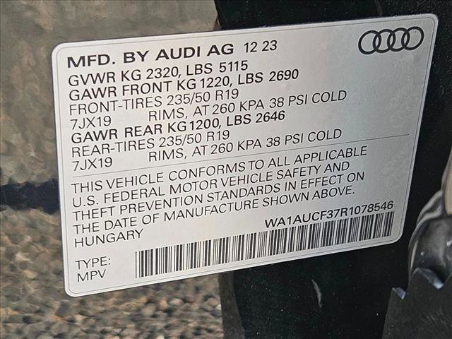 Used 2024 Audi Q3 2.0T Premium image 30