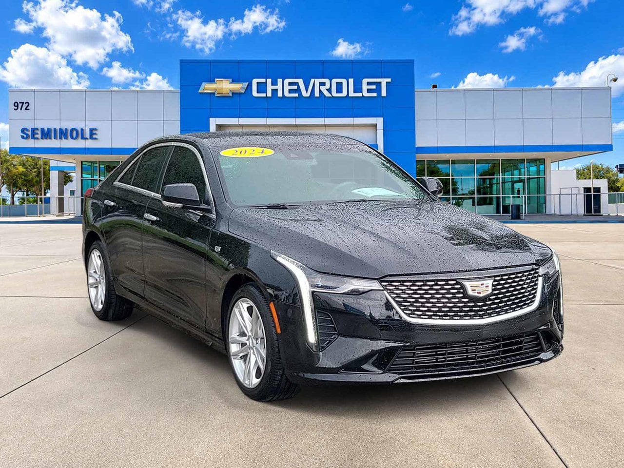 Certified 2024 Cadillac CT4 Luxury w/ Sun And Sound Package RWD image 2