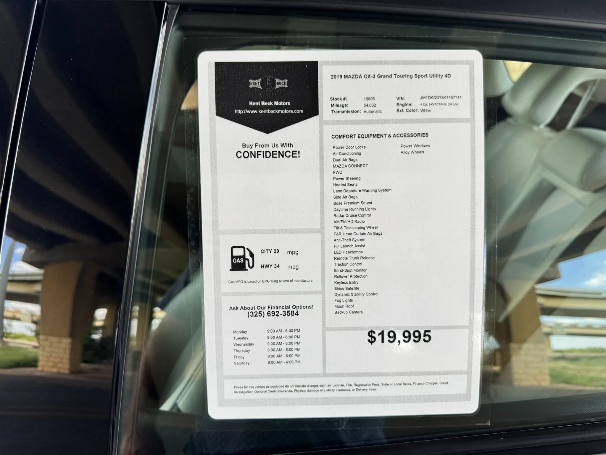 Used 2019 MAZDA CX-3 Grand Touring w/ Premium Package FWD image 32
