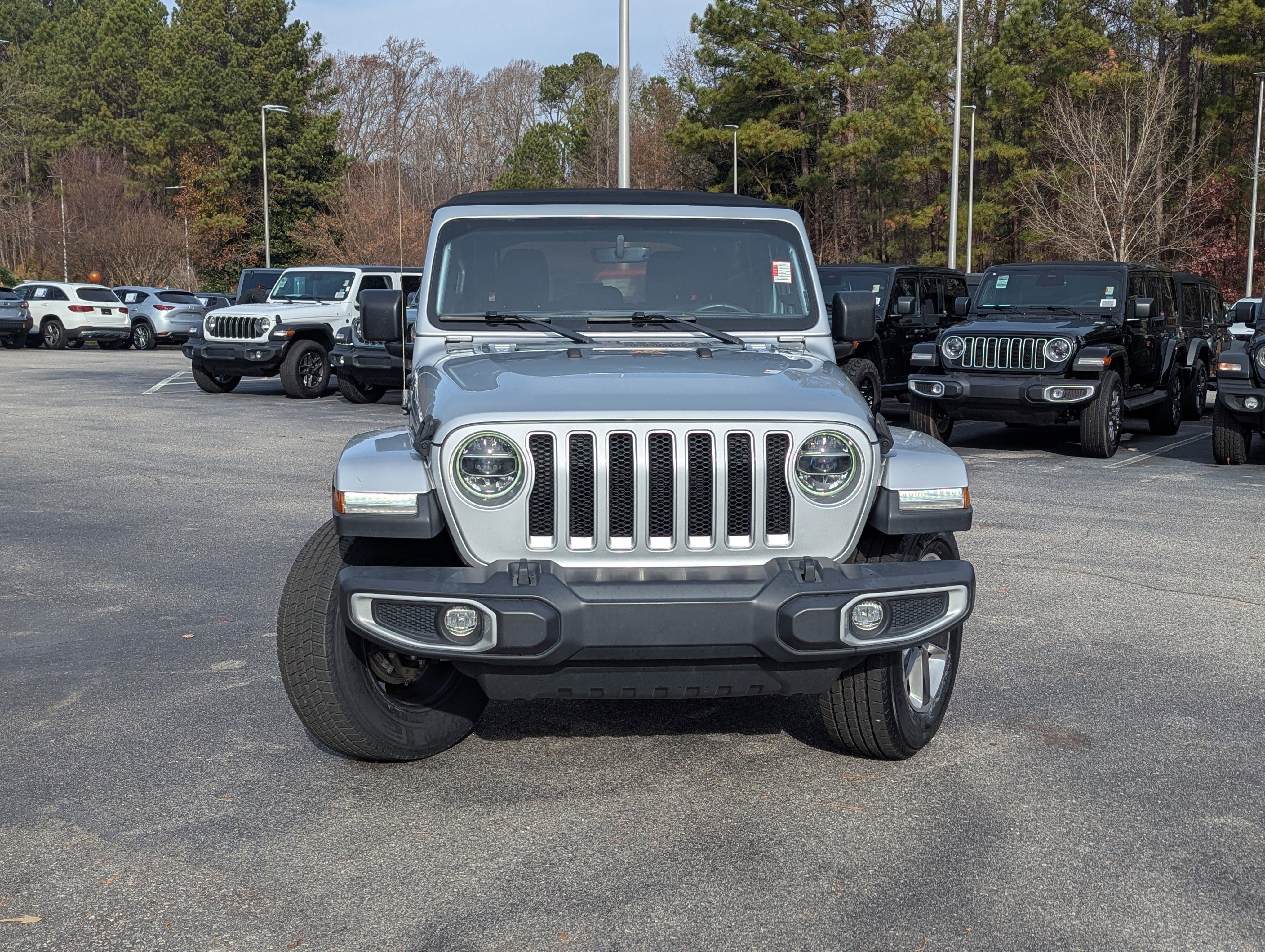 Used 2022 Jeep Wrangler Unlimited Sahara w/ LED Lighting Group image 2