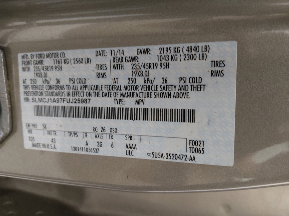 Used 2015 Lincoln MKC FWD w/ Equipment Group 102A Reserve image 33