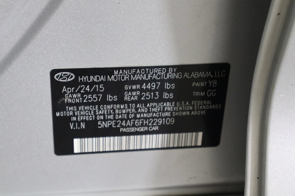 Used 2015 Hyundai Sonata SE w/ Option Group 09 FWD image 34