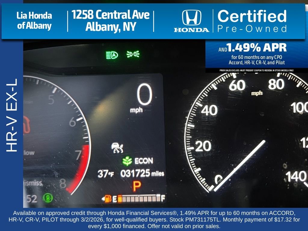 Certified 2023 Honda HR-V EX-L image 14