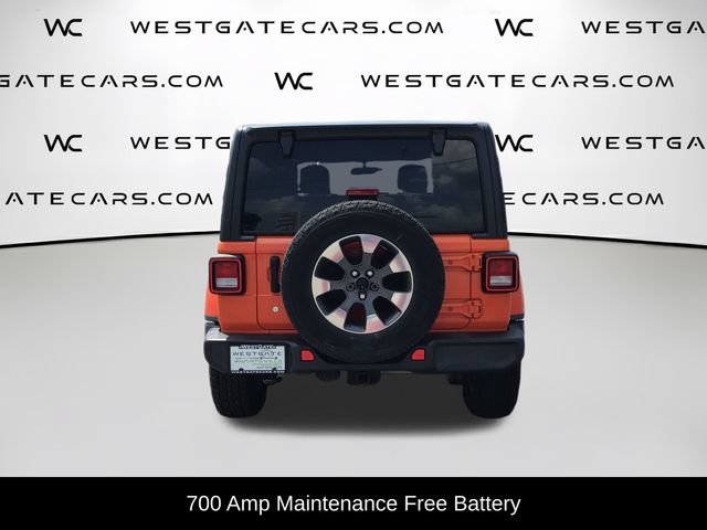 Used 2018 Jeep Wrangler Unlimited Sahara w/ Cold Weather Group AWD/4WD image 8
