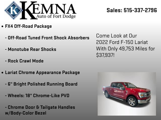 Used 2022 Ford F150 Lariat image 19