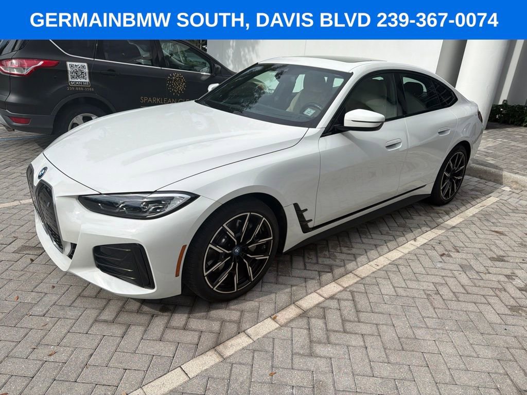 Certified 2023 BMW i4 eDrive40 w/ M Sport Package