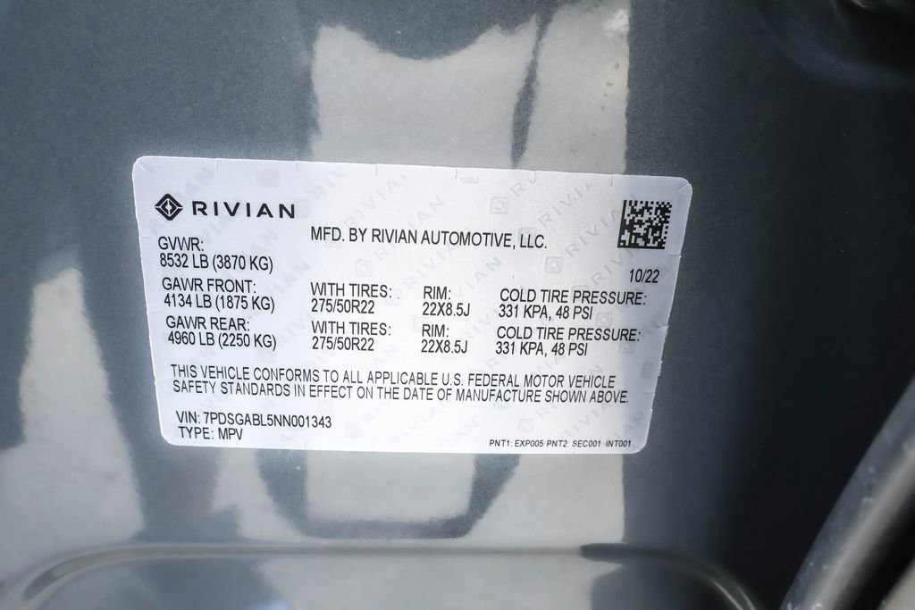 Used 2022 Rivian R1S Launch Edition AWD/4WD image 35