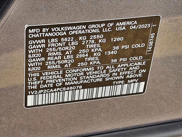 Used 2023 Volkswagen Atlas SE w/ Panoramic Sunroof Package image 25