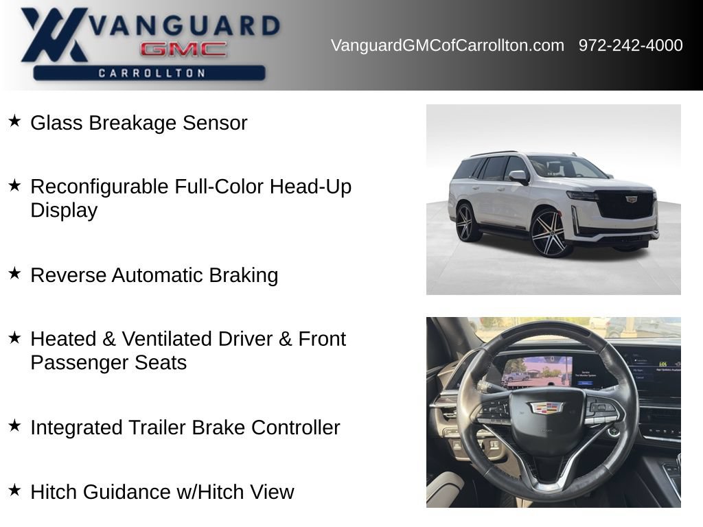 Used 2023 Cadillac Escalade Sport w/ Touring Package AWD/4WD image 24