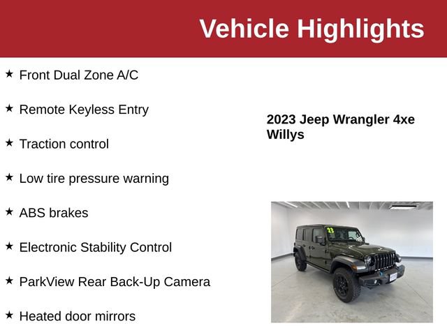 Used 2023 Jeep Wrangler Unlimited w/ Cold Weather Group AWD/4WD image 10
