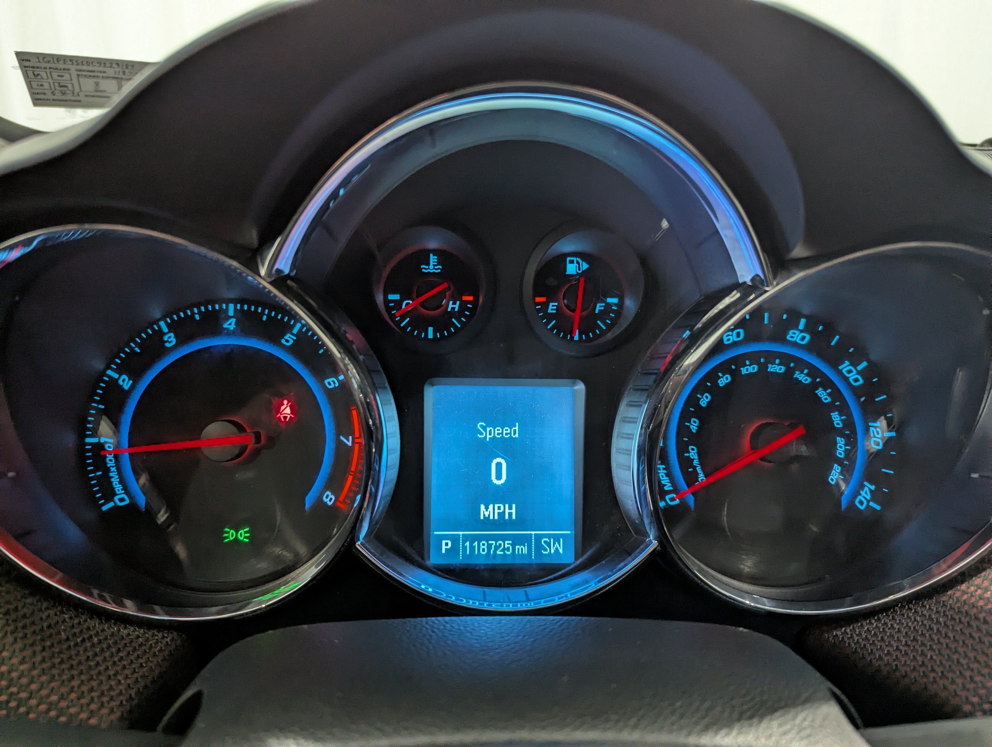 Used 2012 Chevrolet Cruze LT w/ All-Star Edition FWD image 15