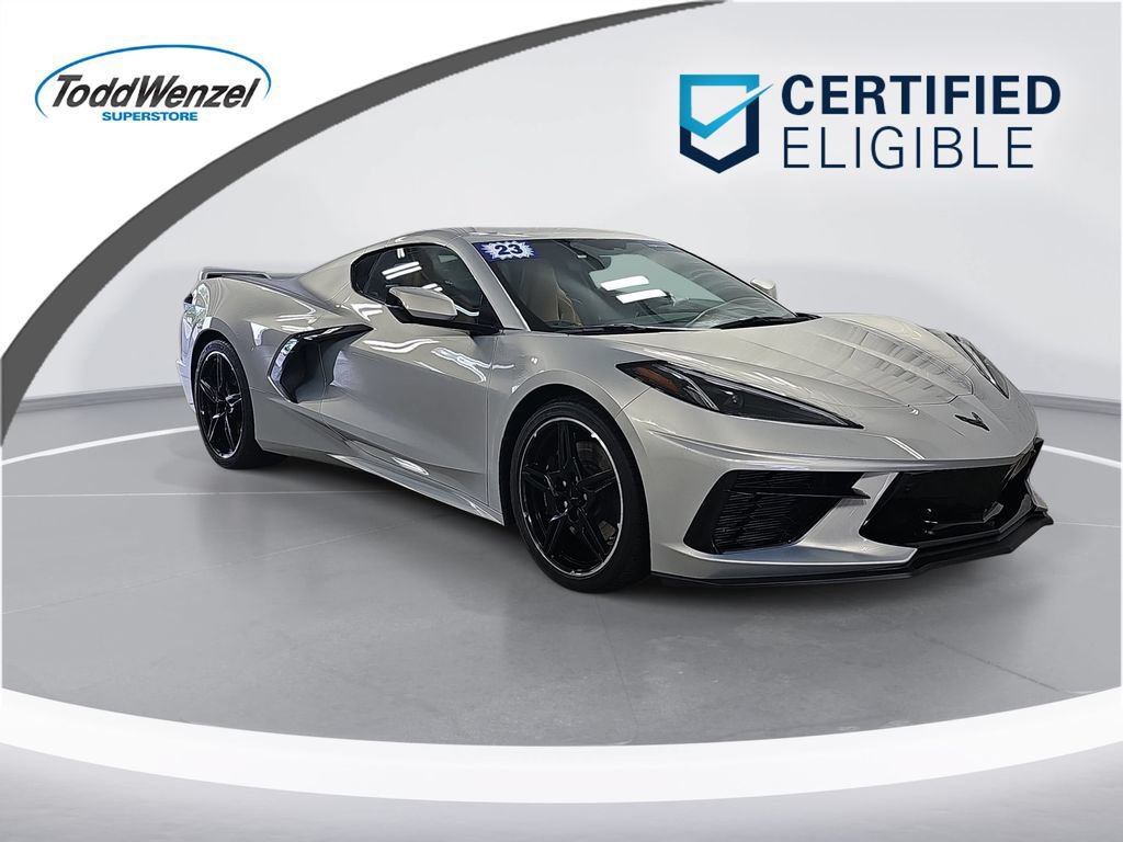 Certified 2023 Chevrolet Corvette Stingray Preferred Cpe w/ Z51 Performance Package RWD video 1