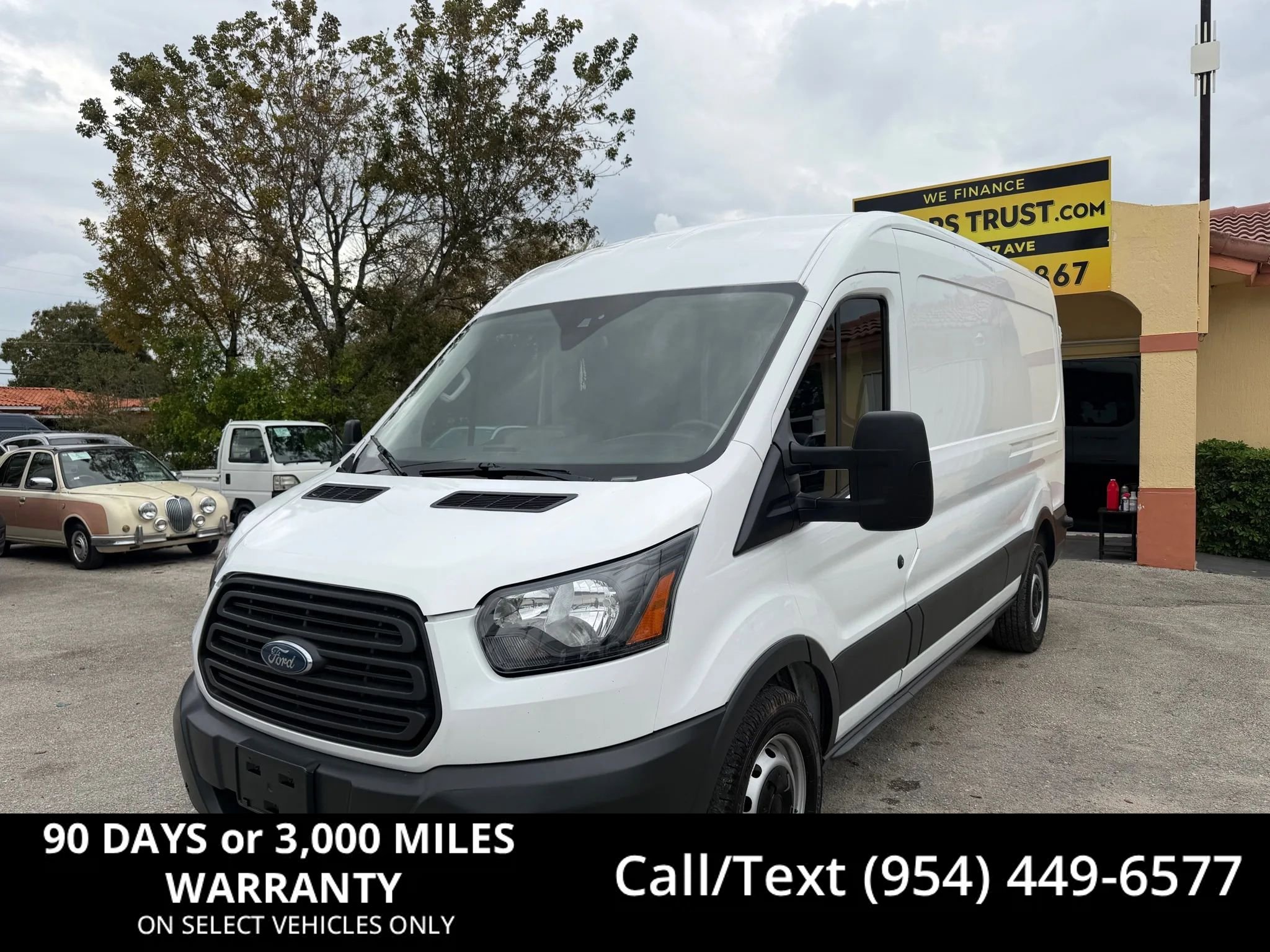 Used 2016 Ford Transit 350 148 Medium Roof w/ Interior Upgrade Package RWD image 1