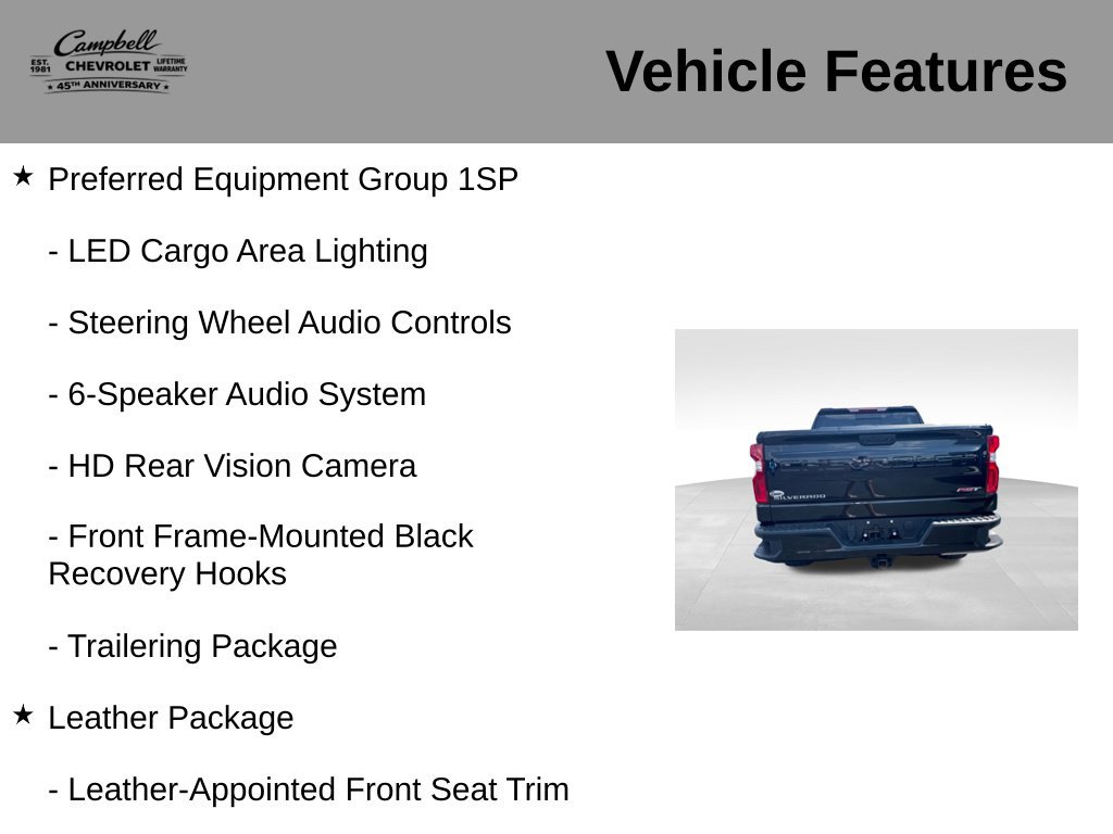 Used 2023 Chevrolet Silverado 1500 RST w/ Convenience Package II AWD/4WD image 21