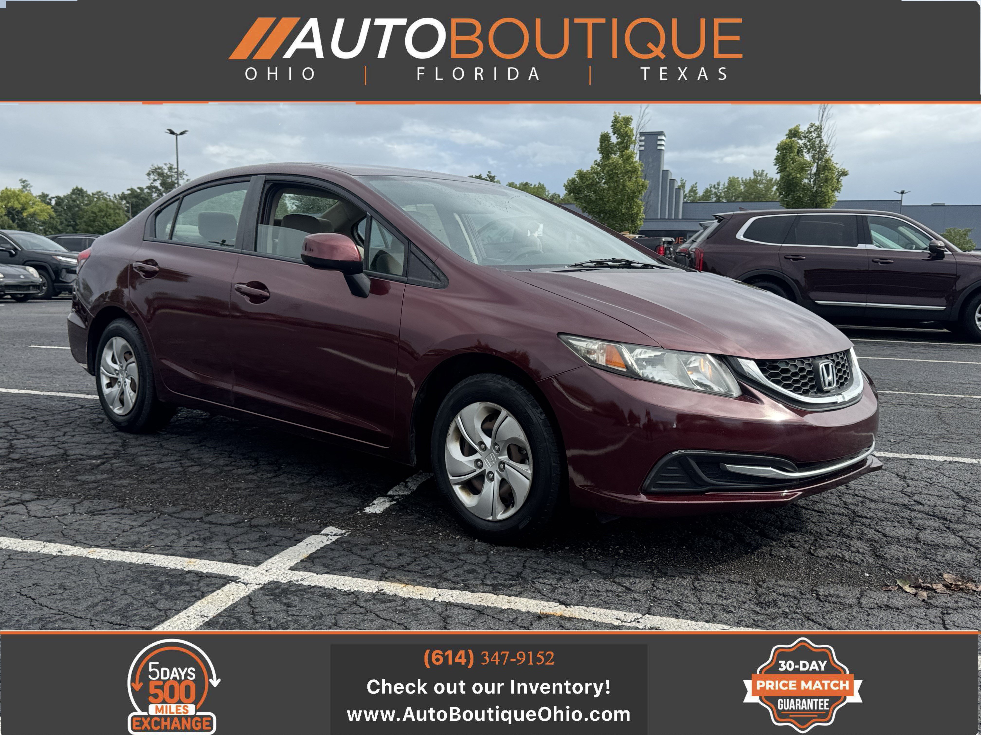 Used 2013 Honda Civic LX