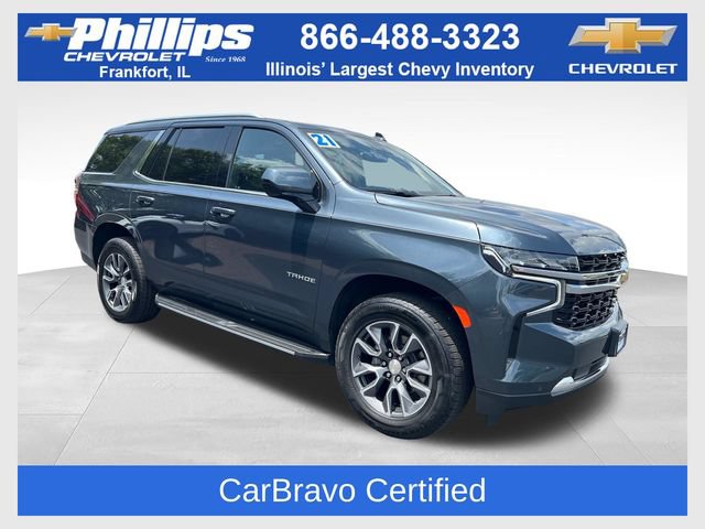 Certified 2021 Chevrolet Tahoe LS w/ Driver Alert Package