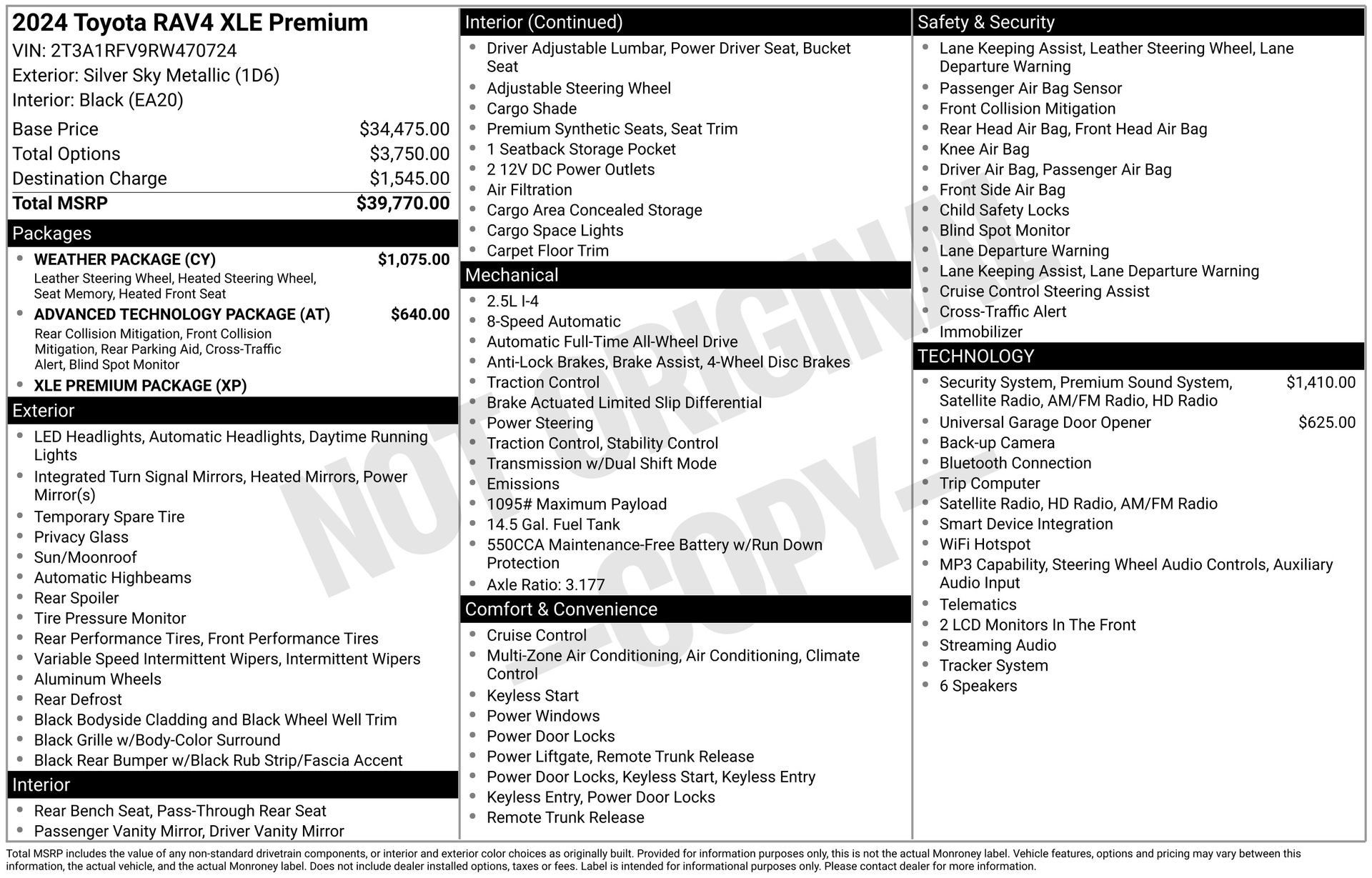 Certified 2024 Toyota RAV4 XLE Premium w/ Weather Package image 25
