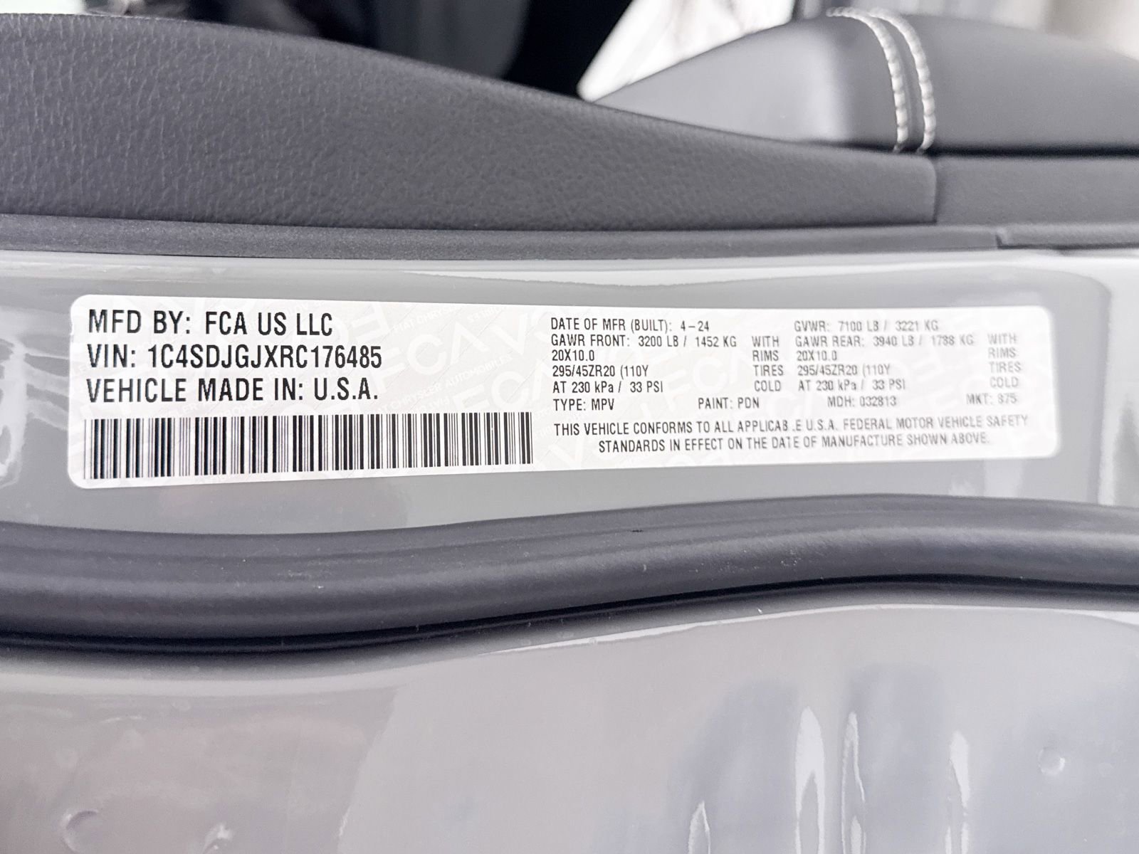 Used 2024 Dodge Durango SRT AWD/4WD image 42