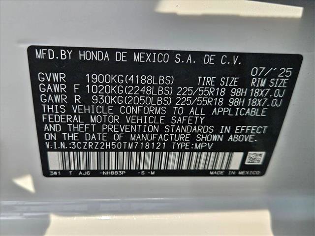 New 2026 Honda HR-V Sport image 17