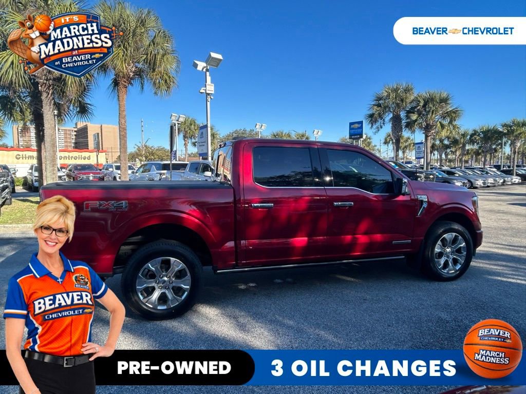 Used 2022 Ford F150 Platinum w/ Equipment Group 701A High image 8