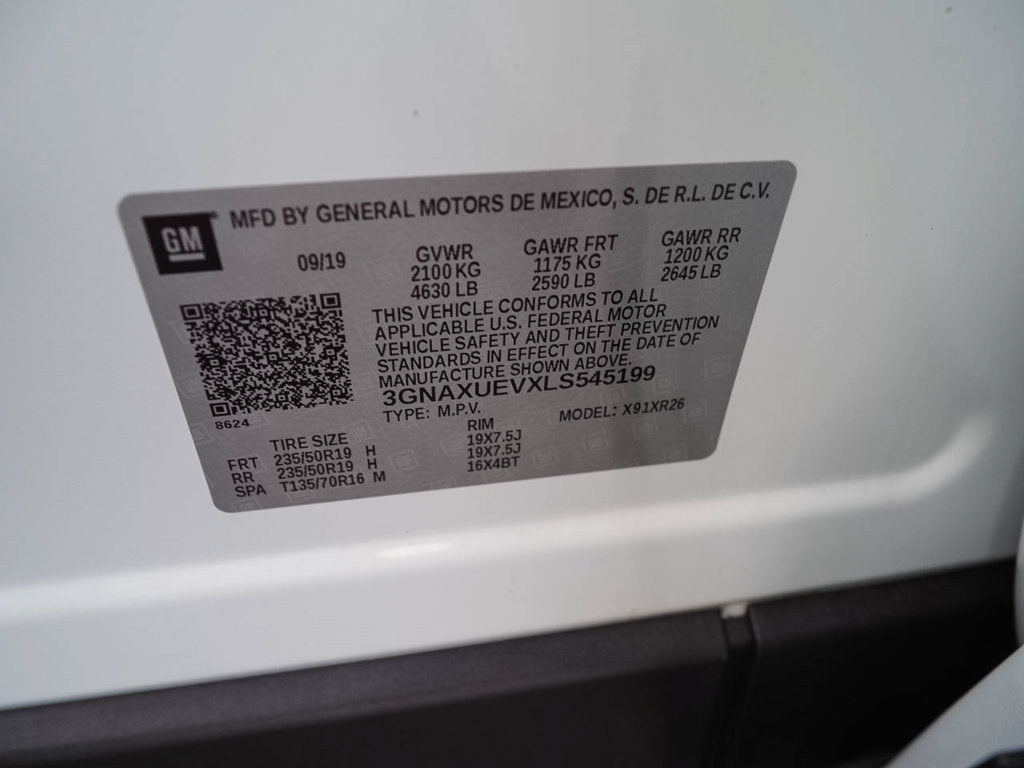 Used 2020 Chevrolet Equinox LT AWD/4WD image 38